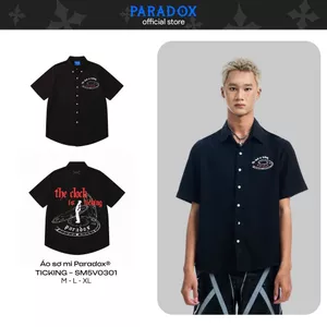 Áo sơ mi TICKING SHIRT Cotton lạnh PARADOX SM5V0301