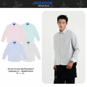 Áo sơ mi tay dài CASUALLY LONGSLEEVE SHIRT Cotton Oxford PARADOX SM5P0403