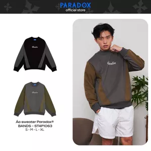 Áo sweater BANDS Chất nỉ bông PARADOX ST4P1063