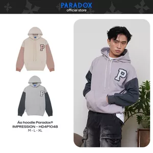 Áo hoodie IMPRESSION HOODIE Chất nỉ bông PARADOX HD4P1048