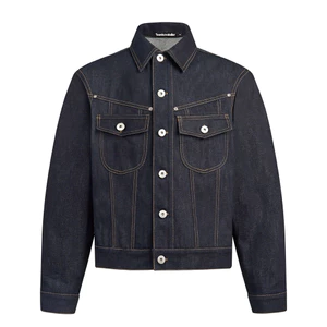 Áo khoác raw denim Form Crop - Ivankov Trucker Raw Denim Jacket