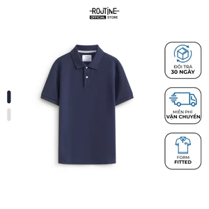 Áo Polo Tay Ngắn Nam Phối Nút Form Fitted - Routine 10F25POL014