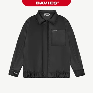 Áo khoác da nam nữ form rộng DAVIES Oversized Leather Jacket local brand | D15-AK35