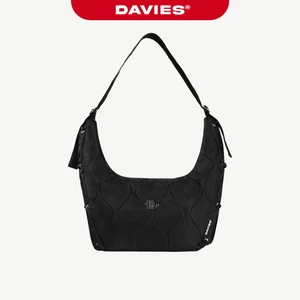 Túi đeo chéo đựng laptop DAVIES nam nữ vải dù màu đen hai mặt Air Bag local brand Davies | D-B53