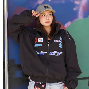 Áo khoác dù racing phong cách unisex BIRDY NYLON JACKET