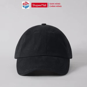 Nón lưỡi trai trơn brand Premi3r G22_38.BLACK Unisex Vải nhung 'velvet' có bề mặt mịn và bóng nhẹ giữ form