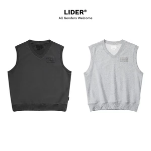Áo Ghi Lê Sát Nách Unisex Nỉ Layer HUGGED V-NECK GILET