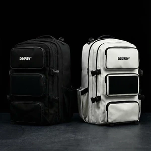 Balo Degrey Powerload Black / White Canvas 1680D