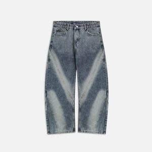 Quần NEEDS OF WISDOM Bleached Wide Denim Pants - Blue - Local Brand Chính Hãng