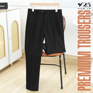 Quần âu PREMIUM TROUSERS TORANO regular cạp lót in logo chất liệu cao cấp, co giãn nhẹ và thoáng khí GABT003