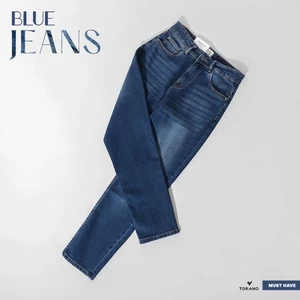 Quần jeans BLUE JEANS TORANO basic slim co giãn, đứng phom, bền màu GABJ881
