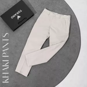 Quần Kaki Nam KHAKI PANNTS Torano túi chéo basic regularfit cúc rập logo Không Phai Màu GABK503
