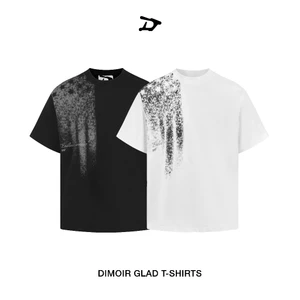Áo thun DIMOIR GLAD màu Đen / màu Trắng