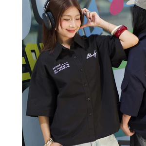 Aó sơ mi nam nữ unisex  CITY AND ME” SHIRT – BIRDY