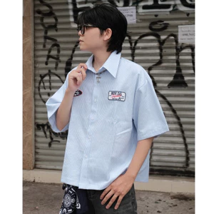 Áo Sơ Mi Tay Ngắn Birdy SG-VN, Form Rộng Unisex, Phong Cách Sài Gòn Streetwear