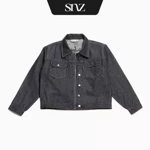 Áo Khoác Bò SNAZZY Unisex Chất Liệu Denim Chính Hãng - CORE RAW DENIM