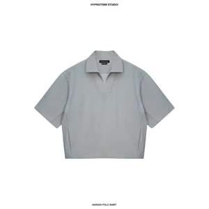 HYPNOTISM | MARGIN POLO SHIRT - Áo polo oversize tay ngắn unisex