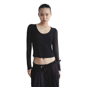 MAHU - ÁO THUN LƯỚI TAY DÀI