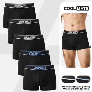 [GIÁ TỐT TRÊN LIVE][MUA 5 TẶNG 1]Combo 5 Quần Lót Nam Trunk Active Mesh Thoáng mát, Co giãn, Nhanh Khô - Coolmate