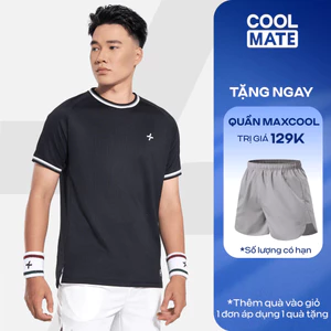 [TẶNG QUẦN SHORT]Áo thun thể thao nam Pickleball Dink Shot, Nhanh khô, Thoáng khí, Thấm hút tốt Coolmate