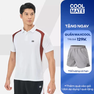 [TẶNG QUẦN SHORT]Áo polo nam thể thao Teamwear Pickleball Promax Flexline Active thấm hút tốt Coolmate