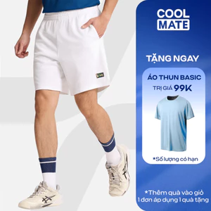 [TẶNG ÁO THUN]Quần thể thao nam 6inch Pickleball Exdry Essentials thoáng khí, thấm hút tốt Coolmate