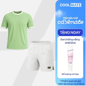 [TẶNG GEL CHỐNG NẮNG]Set thể thao nam Pickleball Áo ZeroMark và quần Smash shot 6inch Thoáng Thấm hút tốt Coolmate