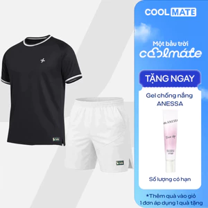 [TẶNG GEL CHỐNG NẮNG]Set đồ bộ thể thao nam Pickleball Áo và Quần Dink Shot Thoáng khí Thấm hút tốt Coolmate
