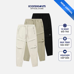Quần Jogger Nam ICONDENIM Roadman Form Regular JGID0075