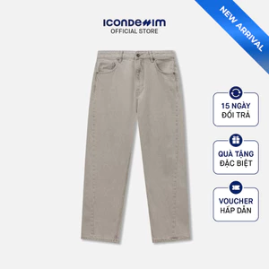Quần Jeans Nam ICONDENIM Fadeline Form Baggy QJID0299