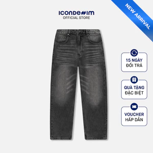Quần Jeans Nam ICONDENIM Rustic Nomad Form Baggy QJID0287