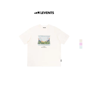 Áo Thun Levents Flowers Window Tee Oversized 100% Cotton T-shirt