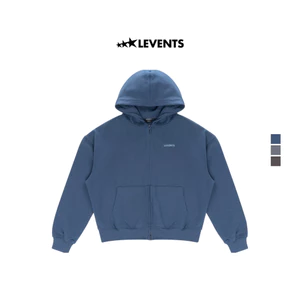 Áo Zipper Hoodie Levents Classic Boxy 2.0 Extra Color Nỉ Chân Cua