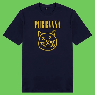  Áo thun unisex cotton in hình phim Cat Lover series - Purrvana (nhiều màu)