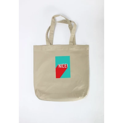 Túi Tote Nữ In Hình Nice có sẵn