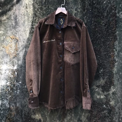 ÁO “TVD LOGO VELVET SHIRT”