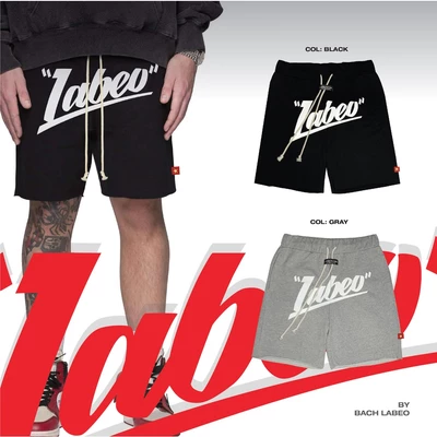 LBQ02 Quần short nỉ unisex dáng rộng. Labeo Studio chính hãng ( local brand )