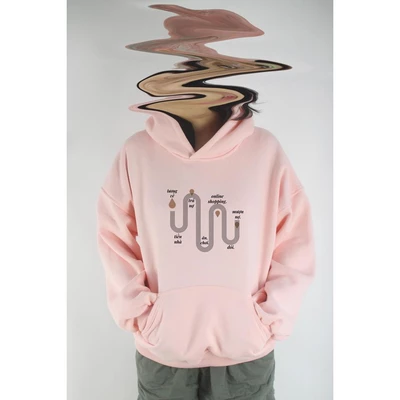 Áo khoác hoodie unisex cotton hình Vòng đời của lương - Lương Life Cycle (nhiều màu)