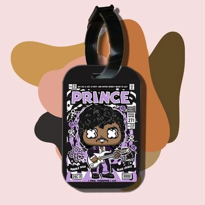 Thẻ hành lý cho túi xách balo du lịch in hình pop culture cartoon series - Prince (nhiều màu)