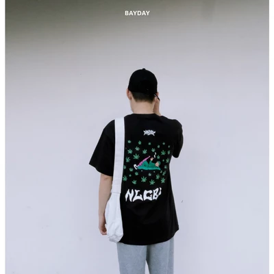LB59 Áo thun NLCBĐ local brand oversize
