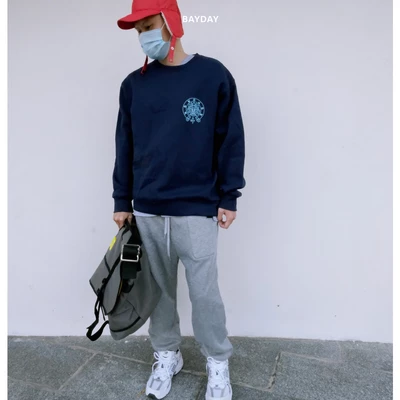 LB55 Áo sweater rồng FCUK local brand oversize