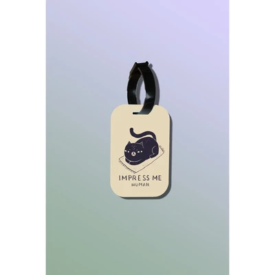Tag hành lý là loại thẻ hành lý làm bằng gỗ ép cán nhựa cao cấp in hình thú cưng Pet Lovers - Impress Me Human