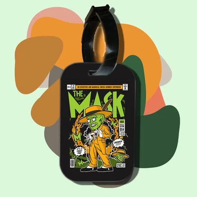 Thẻ hành lý cho túi xách balo du lịch in hình pop culture cartoon series - The Mask (nhiều màu)