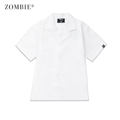 Áo sơ mi ZOMBIE® Short Sleeve Pyjama Shirt - White
