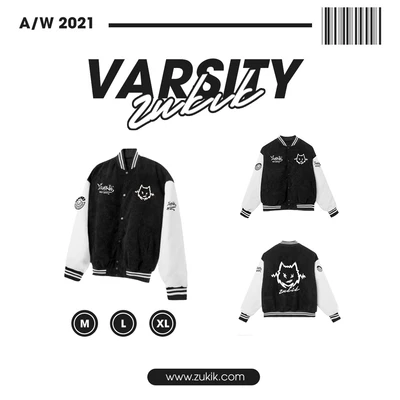 Áo Varsity ZUKIK