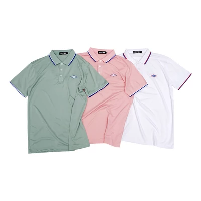 VIGER DIAMOND BADGE Striped Polo - Áo thun có cổ