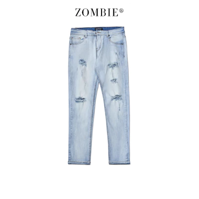Quần ZOMBIE® Ripped Pants In Blue