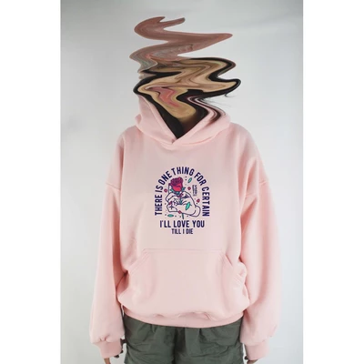 Áo hoodie unisex chodole chất liệu hoodie nỉ, đẹp form rộng cho cả nam và nữ in hình độc đáo I'll love you till I die