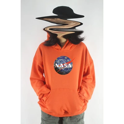 Áo hoodie unisex chodole chất liệu hoodie nỉ, đẹp form rộng cho cả nam và nữ in hình độc đáo Nasa - Starry Night