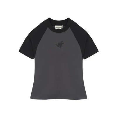 Áo Thun TEE H RAGLAN BABYTEE Nam/Nữ 3 màu Cổ Tròn - HIGHCLUB Brand Chính Hãng